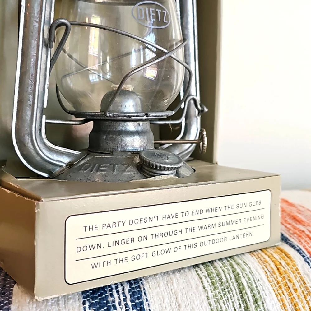 NWT Patio Lantern Dietz #78 Original Oil Burning Lantern 2002 Williams Sonoma